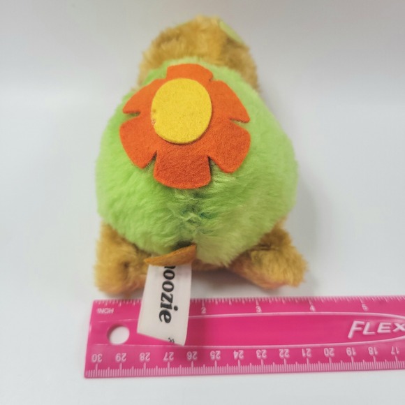 VTG Wallace Berrie Snoozie 6" Plush Turtle w/ Flower On Shell 1975‎ - Picture 12 of 12